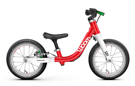Woom GO 1 (12") Red